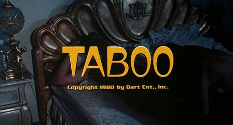 retro taboo|Taboo (1980)